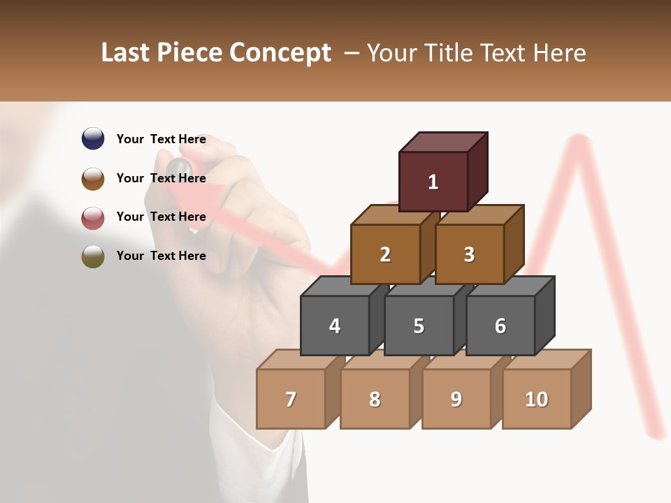 Growth White Investment PowerPoint Template