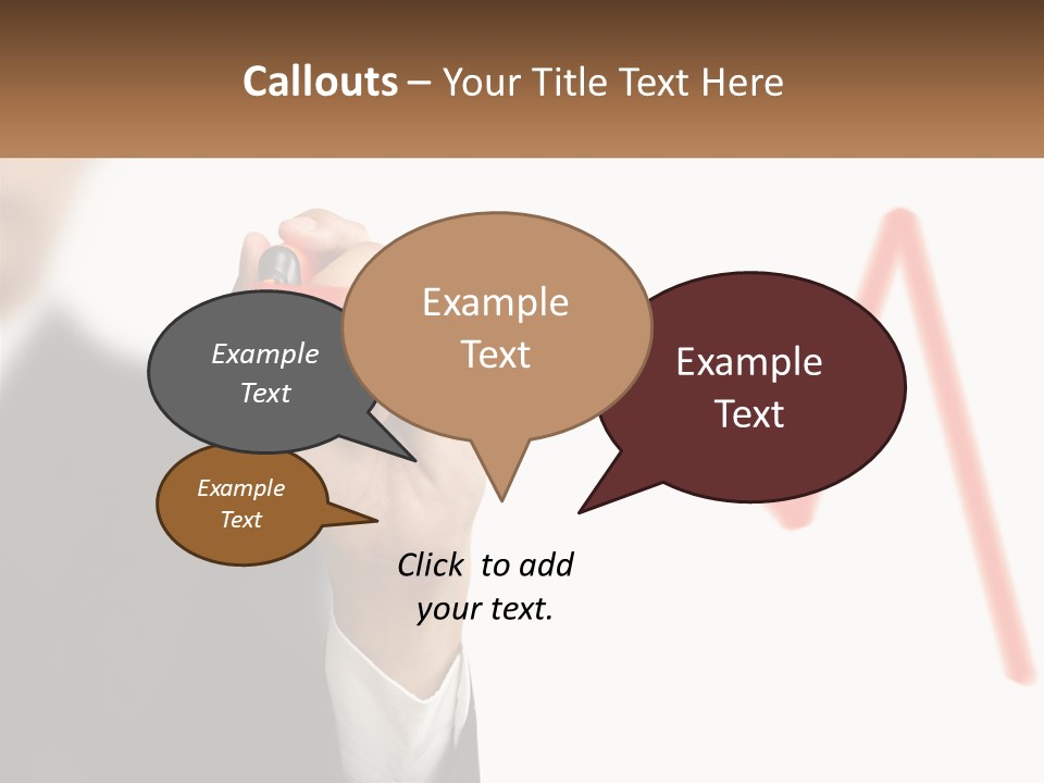 Growth White Investment PowerPoint Template