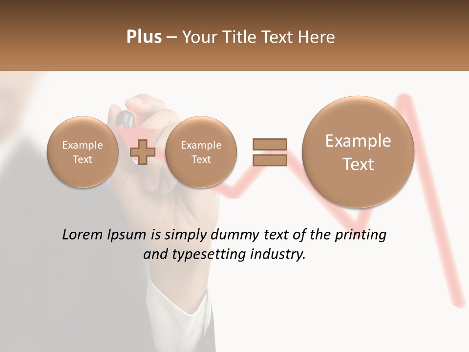 Growth White Investment PowerPoint Template