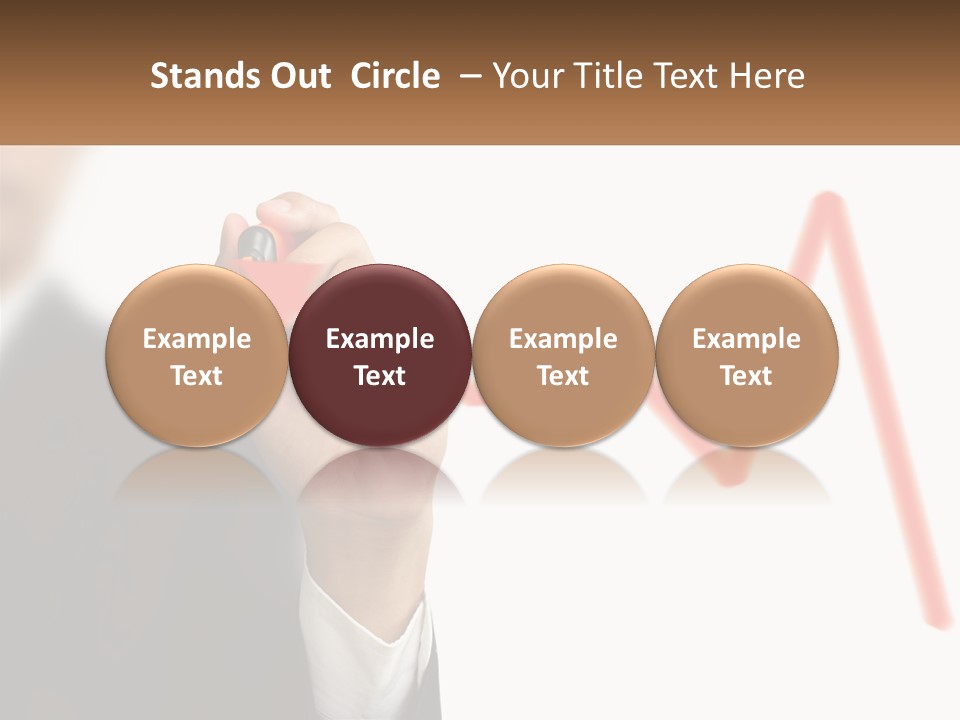 Growth White Investment PowerPoint Template