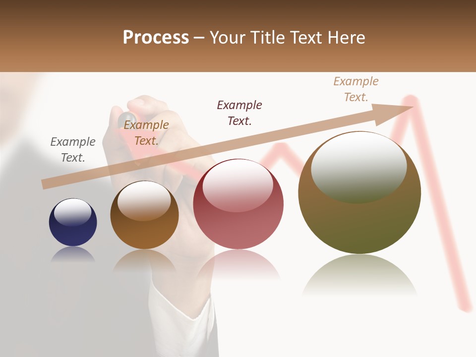 Growth White Investment PowerPoint Template