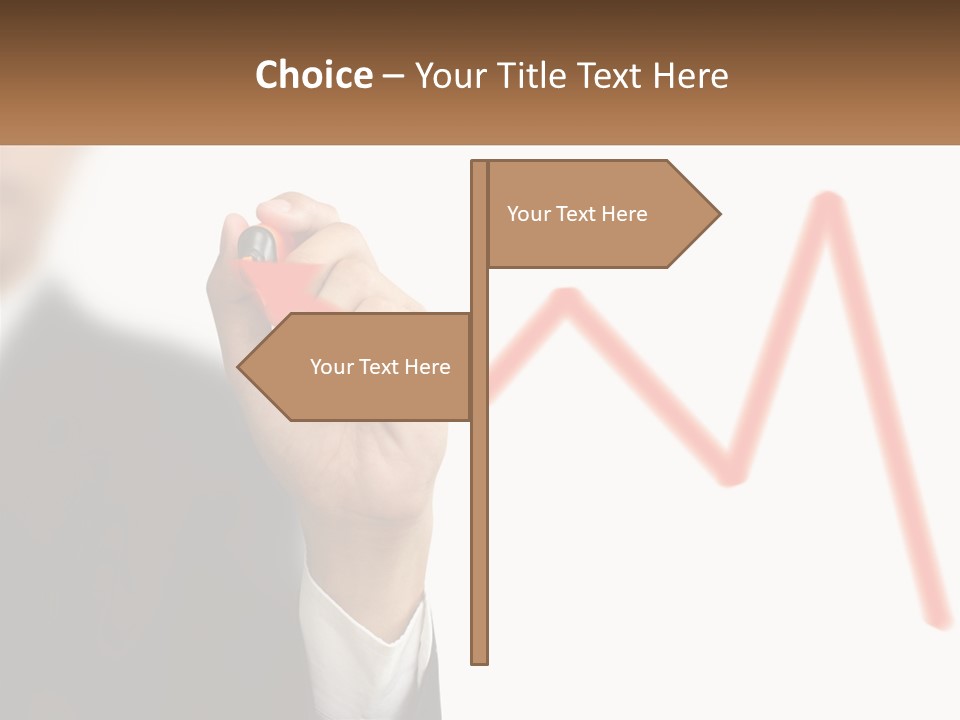 Growth White Investment PowerPoint Template