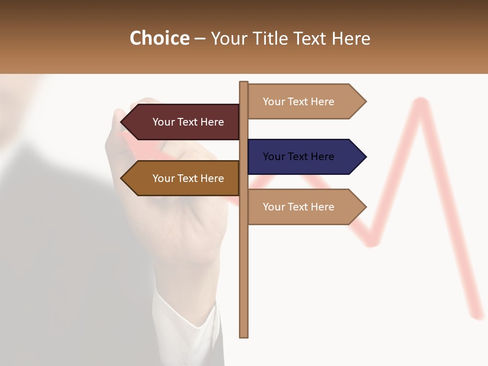 Growth White Investment PowerPoint Template