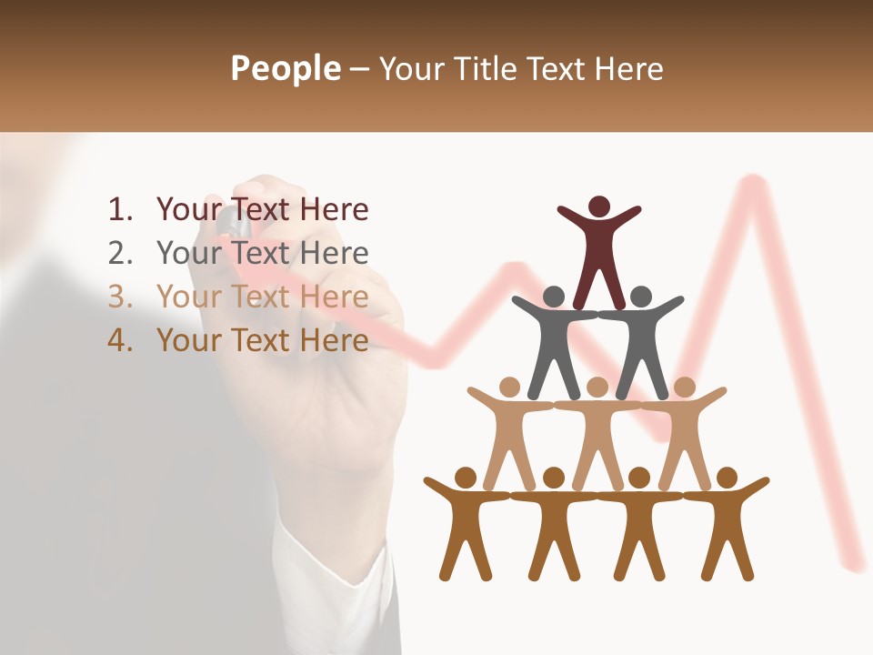 Growth White Investment PowerPoint Template