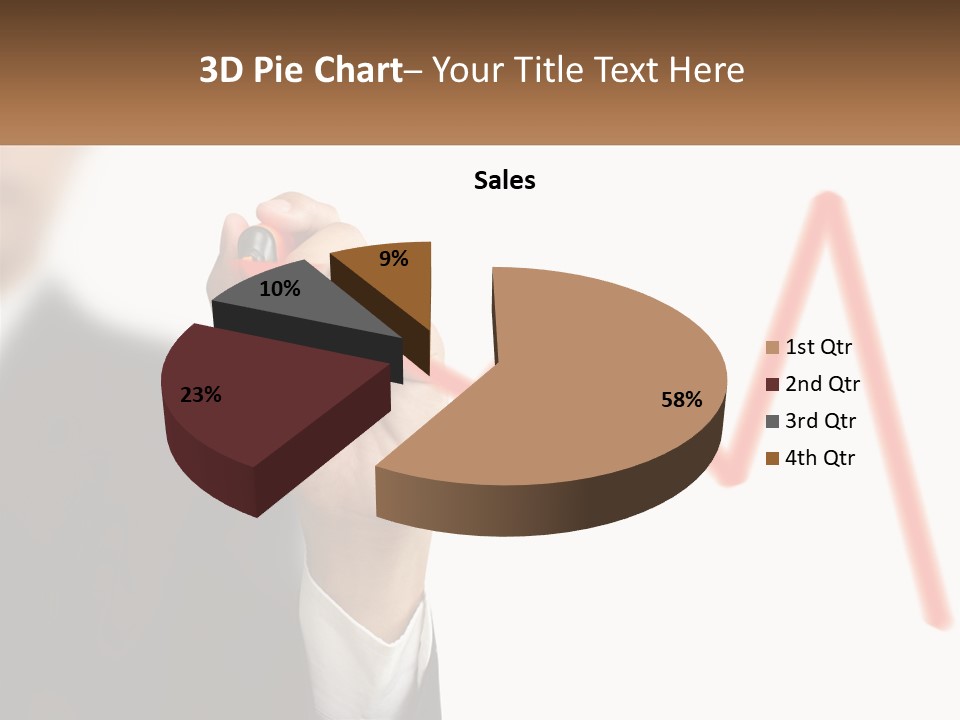 Growth White Investment PowerPoint Template