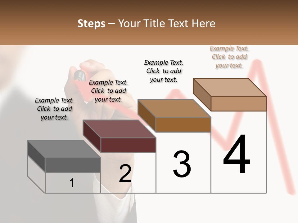 Growth White Investment PowerPoint Template