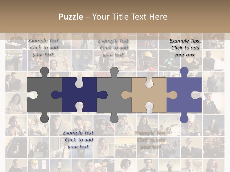 Teen Industrial Black PowerPoint Template