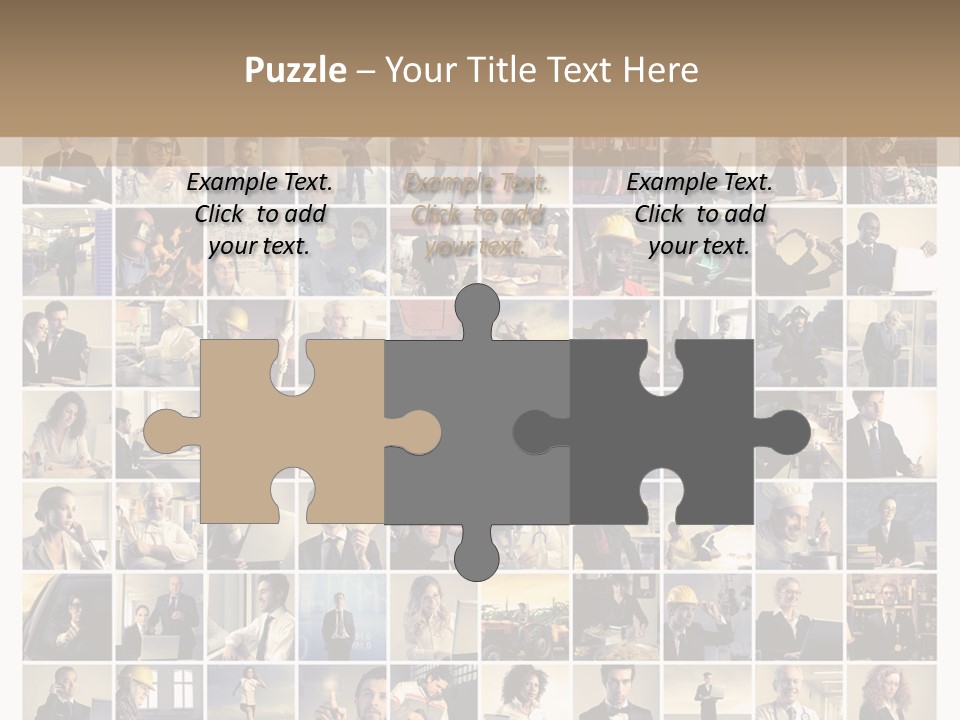 Teen Industrial Black PowerPoint Template