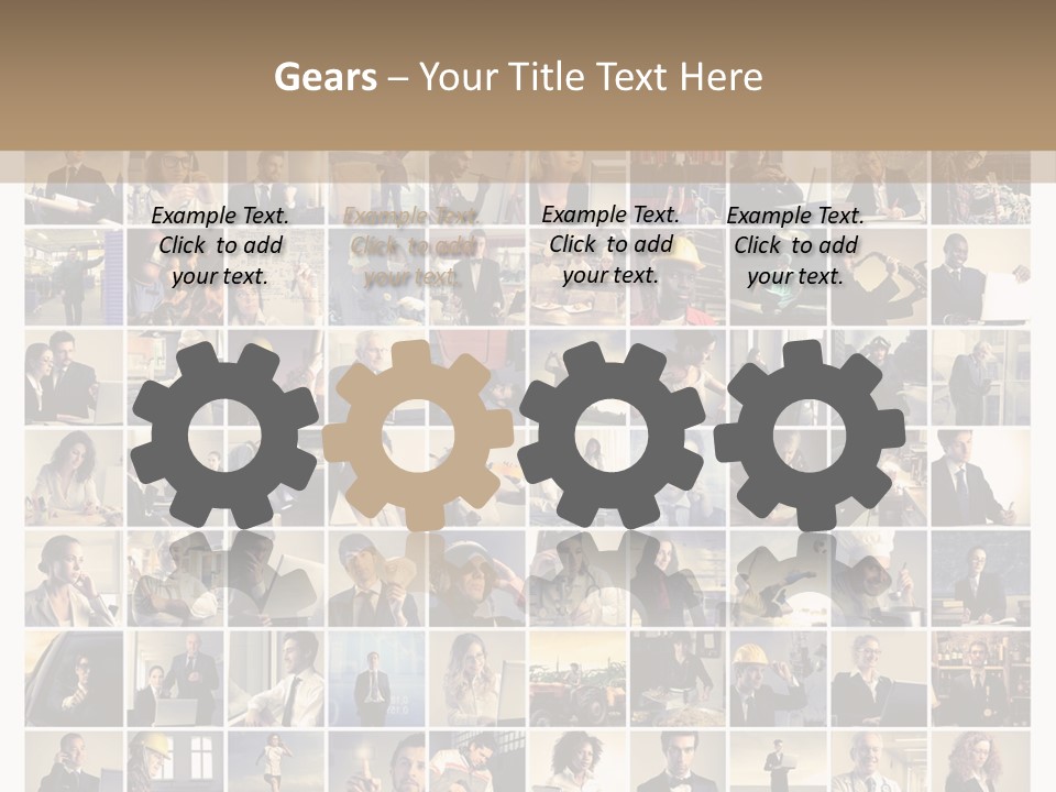 Teen Industrial Black PowerPoint Template