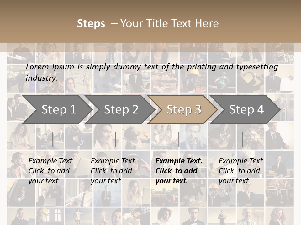 Teen Industrial Black PowerPoint Template