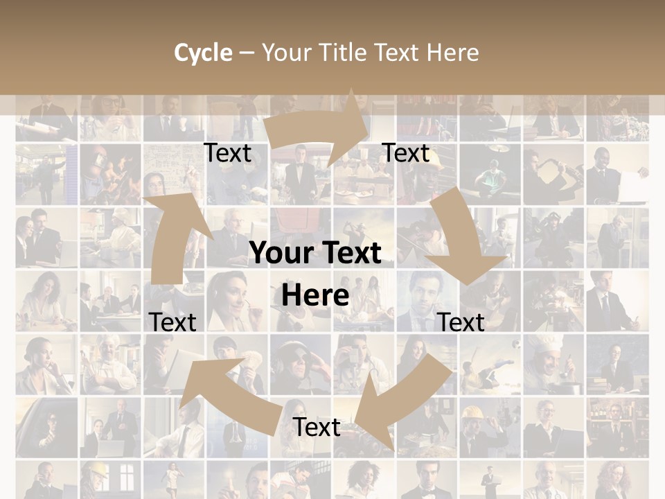 Teen Industrial Black PowerPoint Template