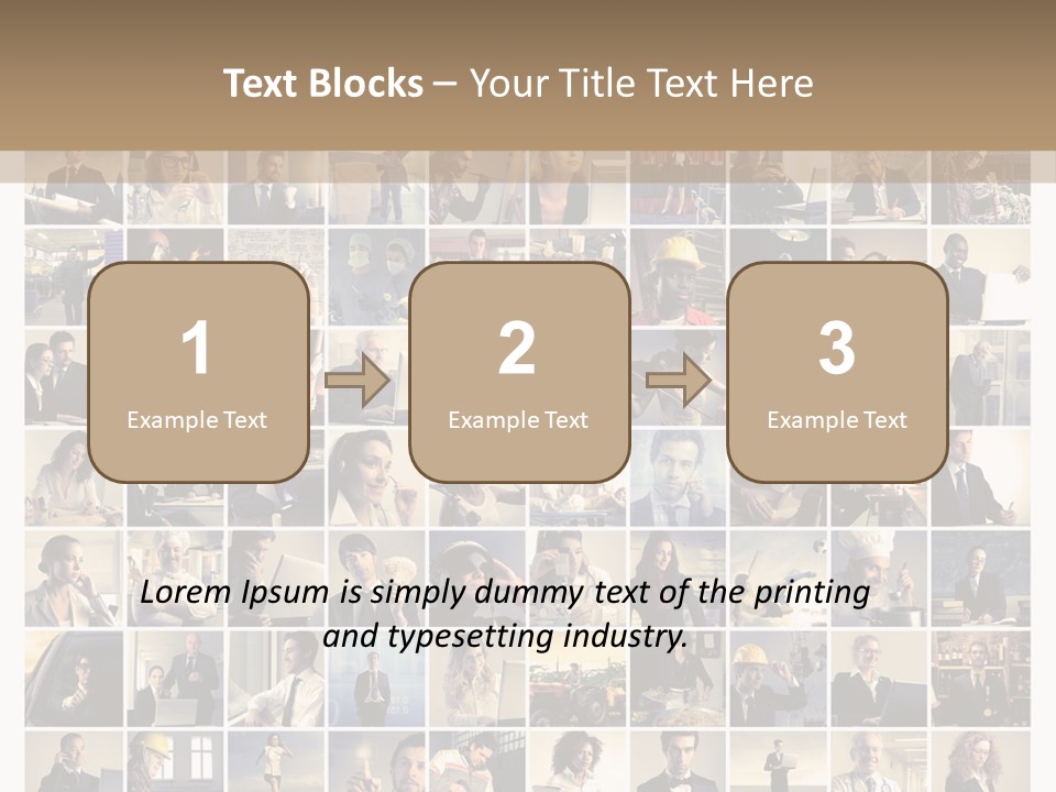 Teen Industrial Black PowerPoint Template
