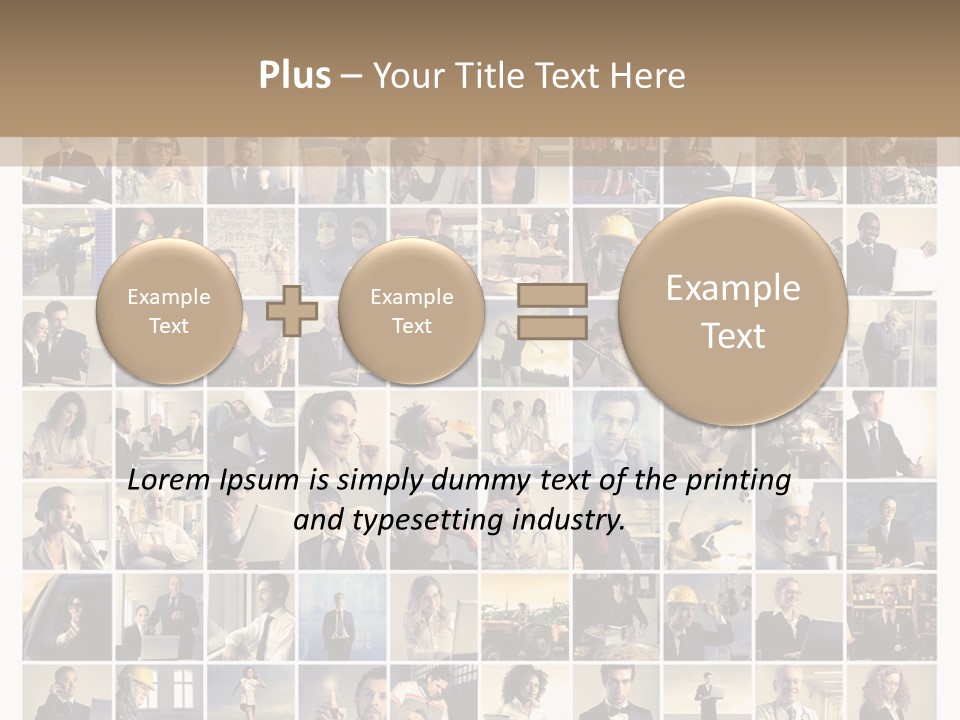Teen Industrial Black PowerPoint Template