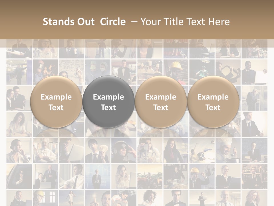 Teen Industrial Black PowerPoint Template