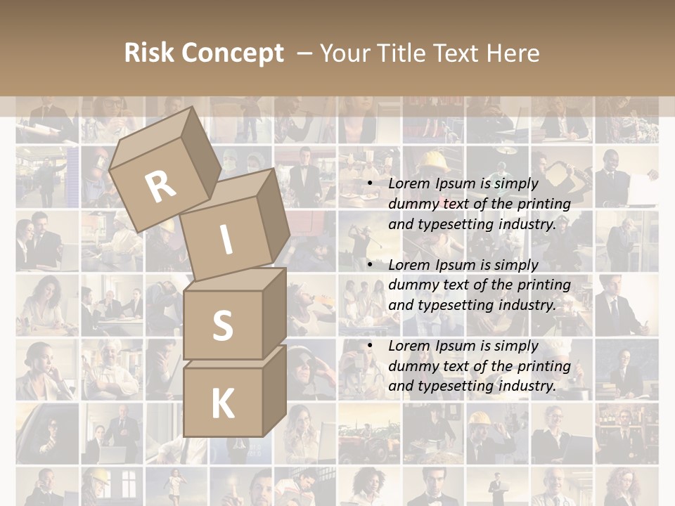 Teen Industrial Black PowerPoint Template