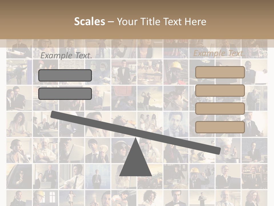 Teen Industrial Black PowerPoint Template
