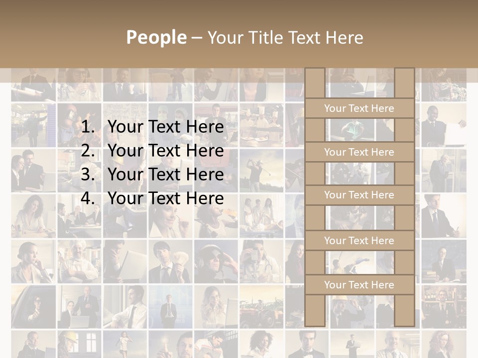 Teen Industrial Black PowerPoint Template