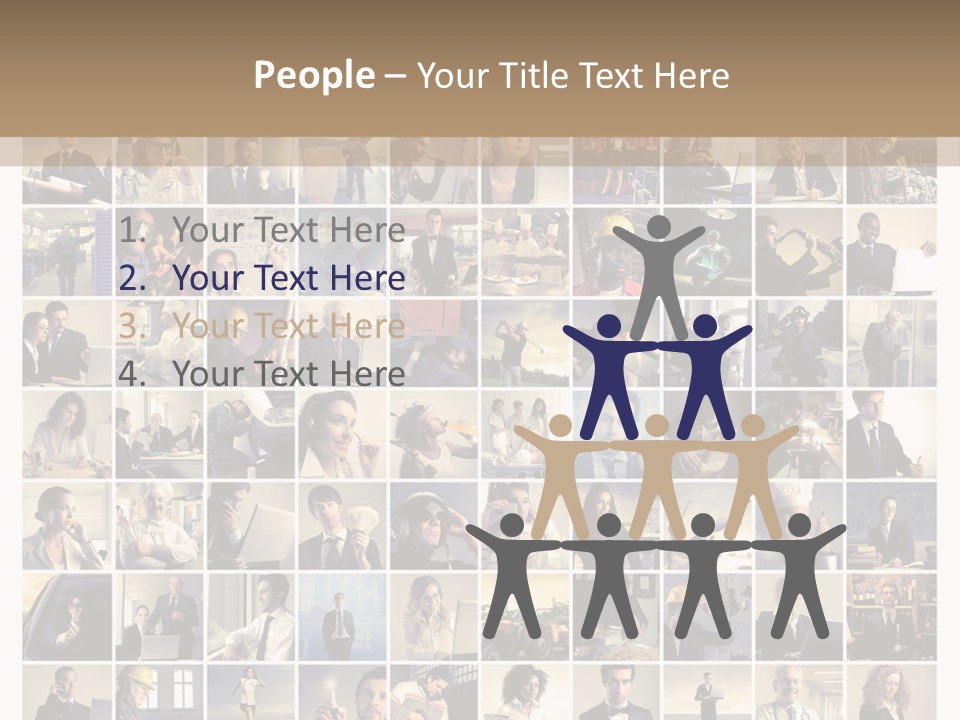 Teen Industrial Black PowerPoint Template