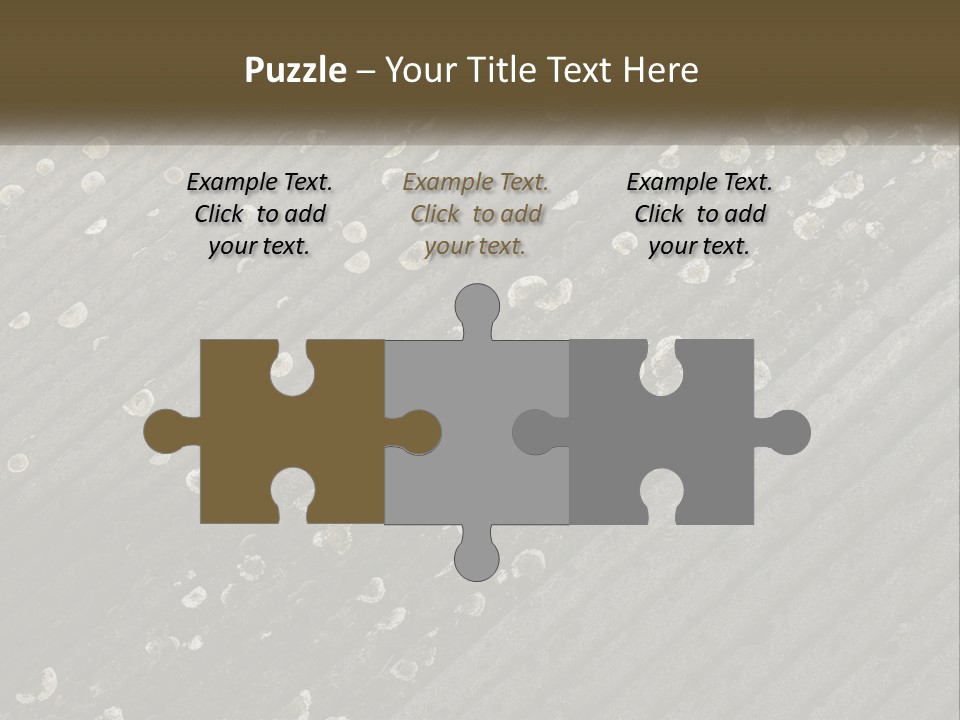 Grey Rooves Flora PowerPoint Template