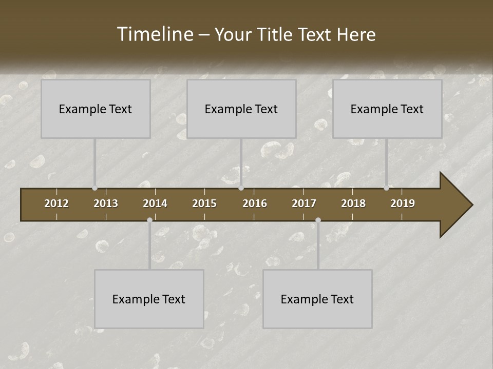 Grey Rooves Flora PowerPoint Template