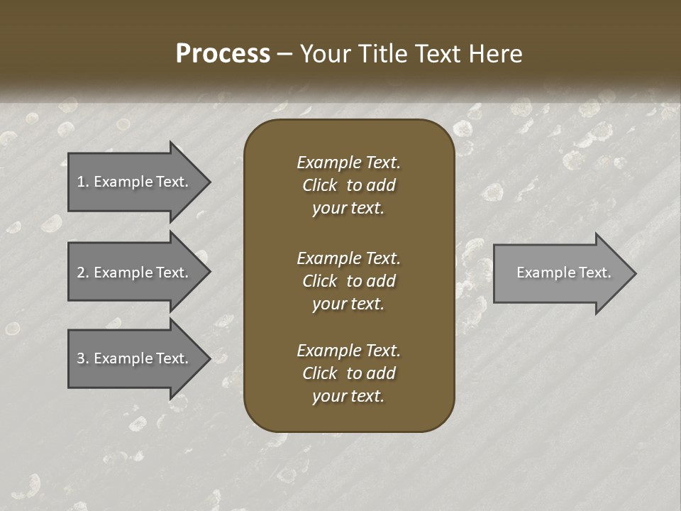 Grey Rooves Flora PowerPoint Template