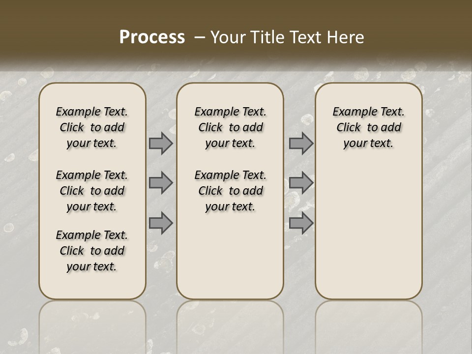 Grey Rooves Flora PowerPoint Template