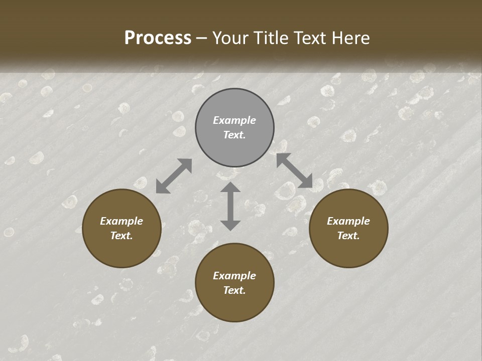 Grey Rooves Flora PowerPoint Template