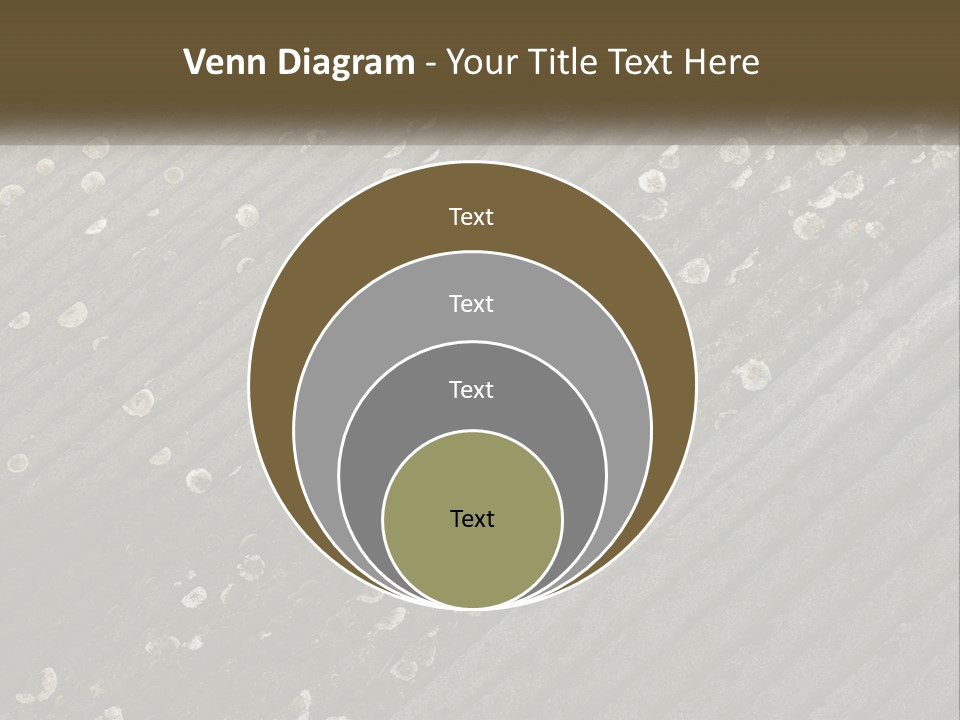 Grey Rooves Flora PowerPoint Template