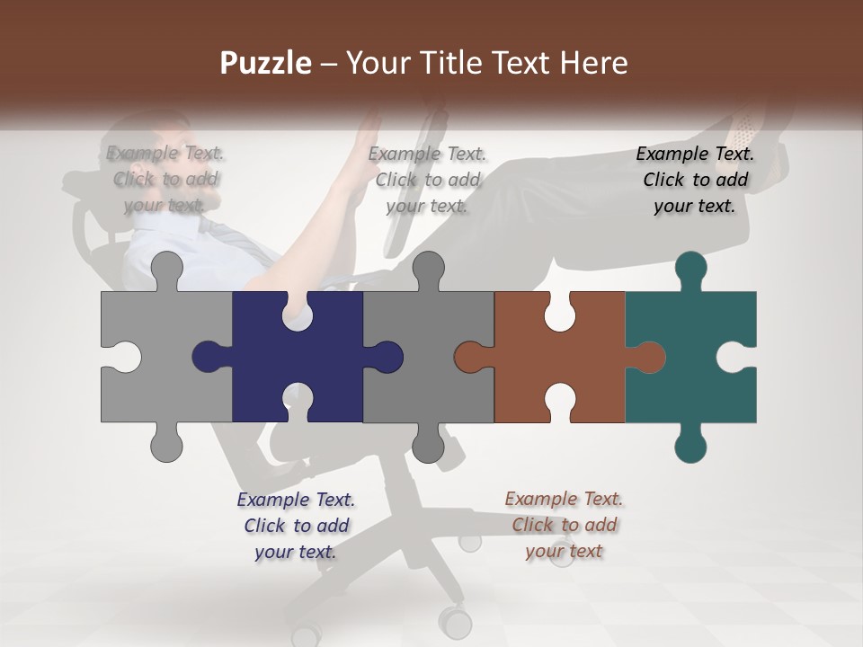 Notebook Communication Businessperson PowerPoint Template