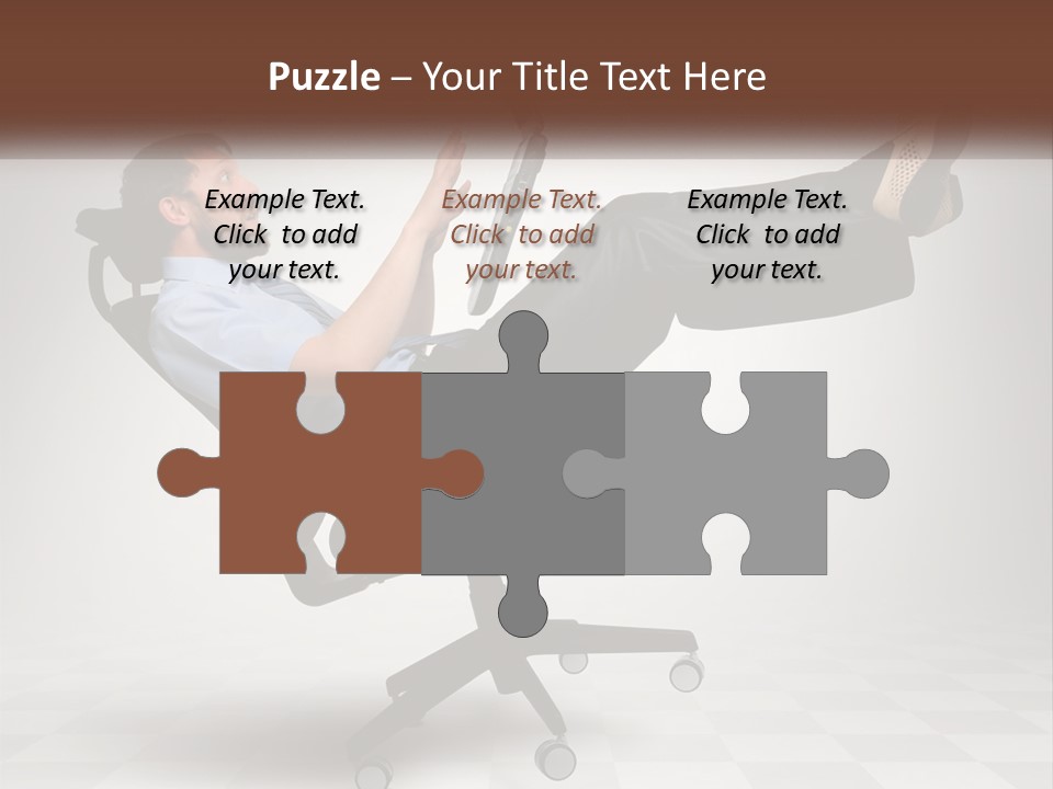 Notebook Communication Businessperson PowerPoint Template