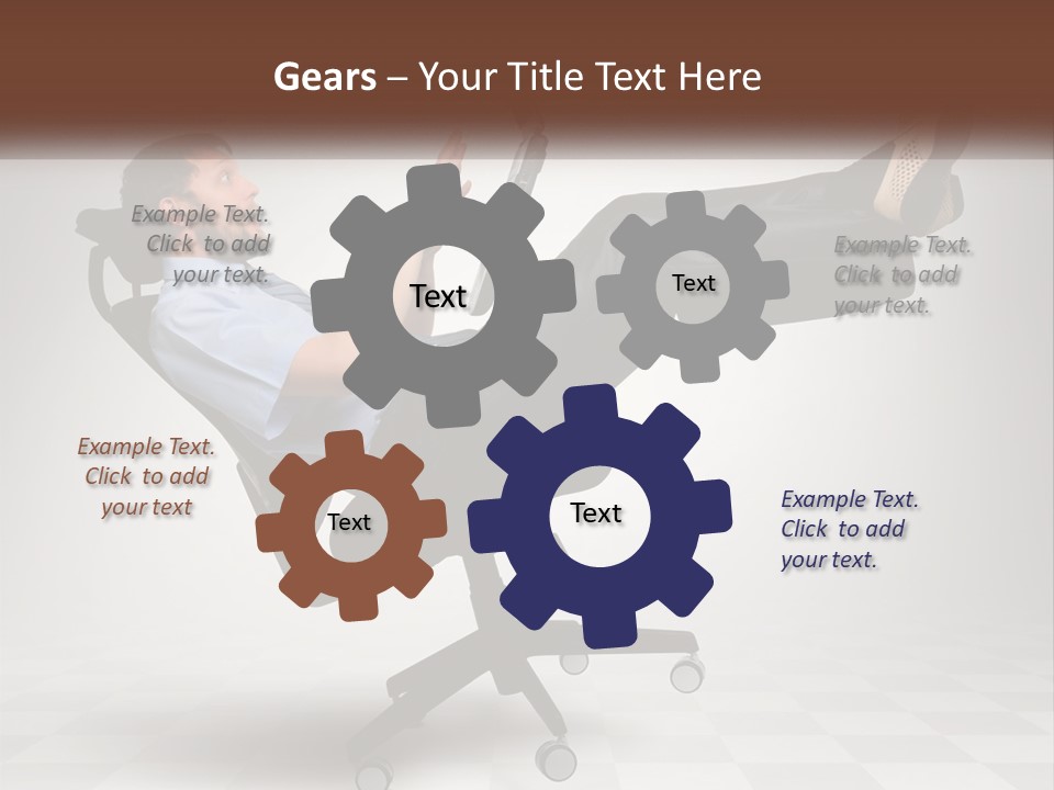 Notebook Communication Businessperson PowerPoint Template