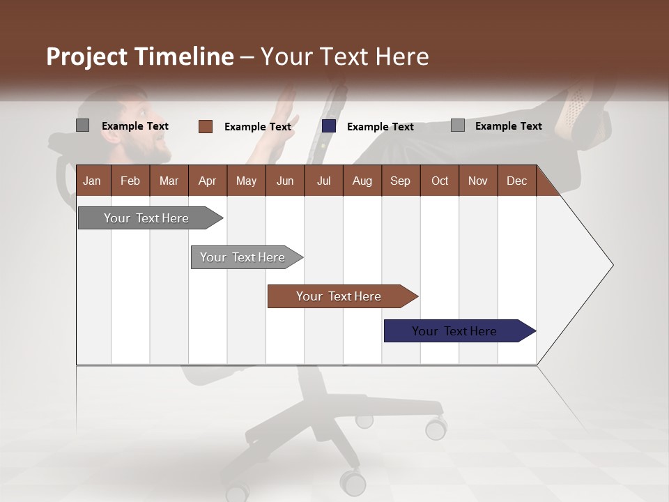 Notebook Communication Businessperson PowerPoint Template