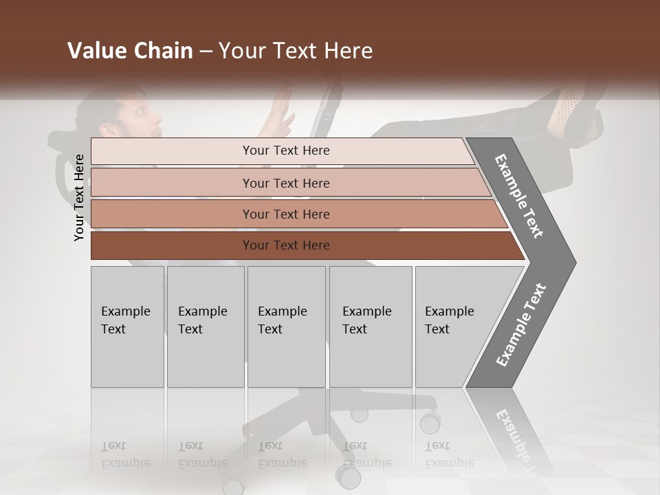 Notebook Communication Businessperson PowerPoint Template