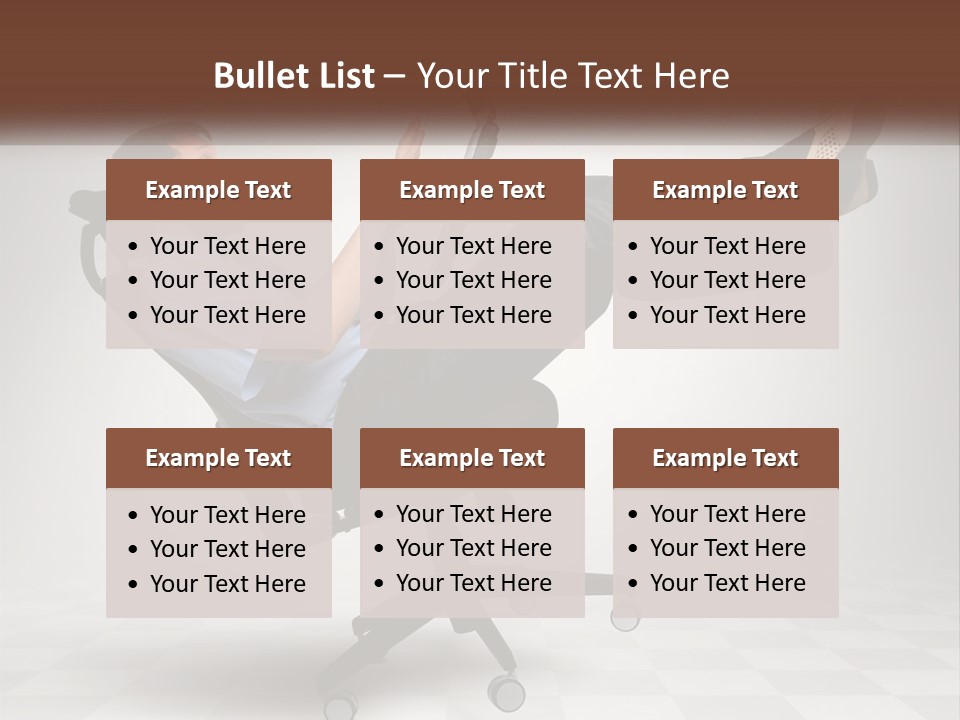 Notebook Communication Businessperson PowerPoint Template