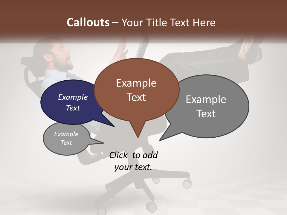 Notebook Communication Businessperson PowerPoint Template