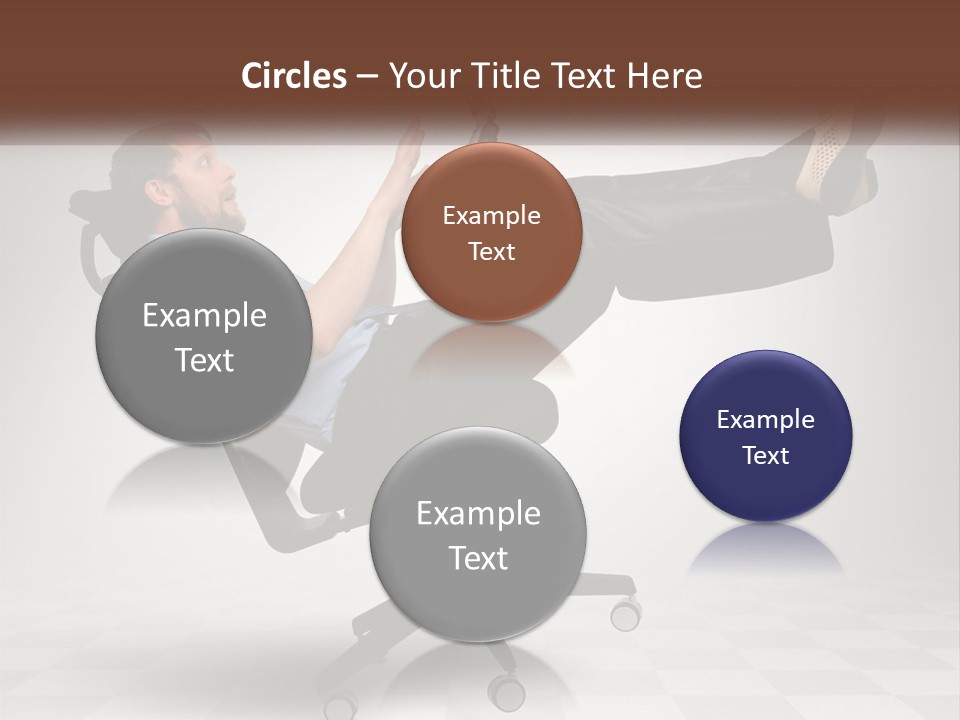 Notebook Communication Businessperson PowerPoint Template