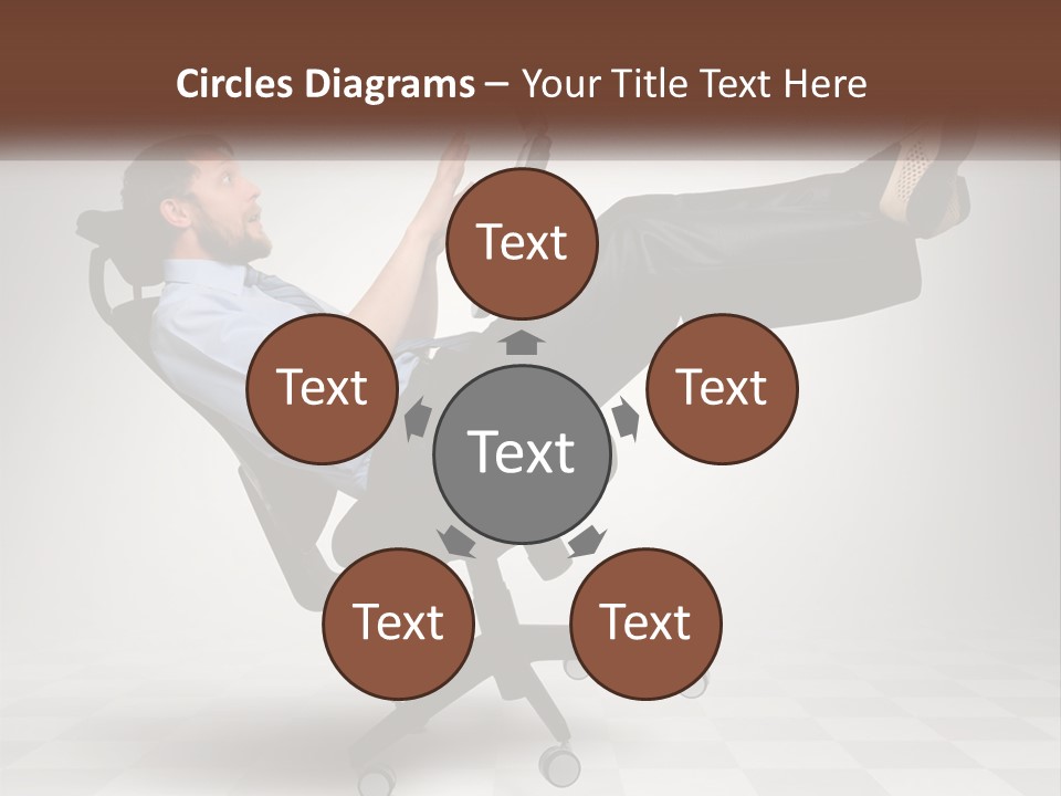 Notebook Communication Businessperson PowerPoint Template