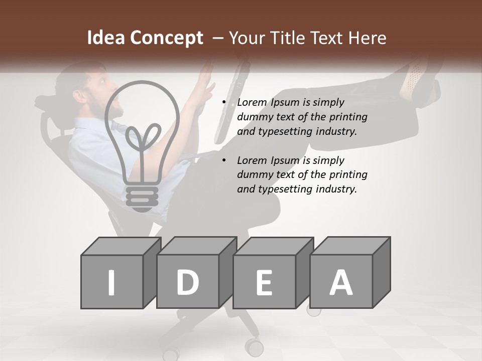 Notebook Communication Businessperson PowerPoint Template