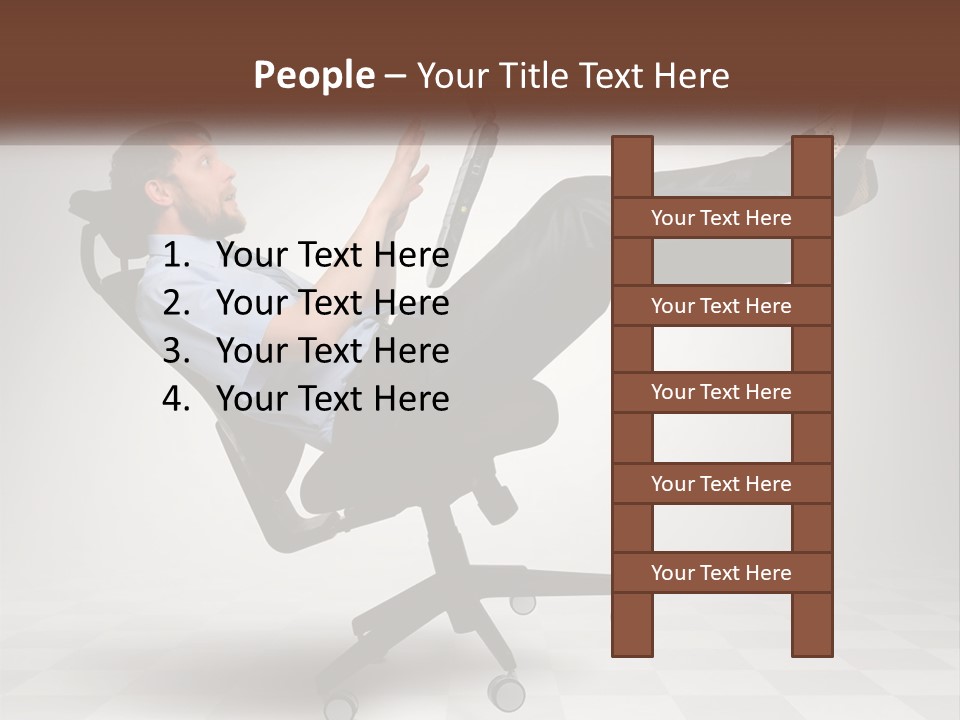 Notebook Communication Businessperson PowerPoint Template