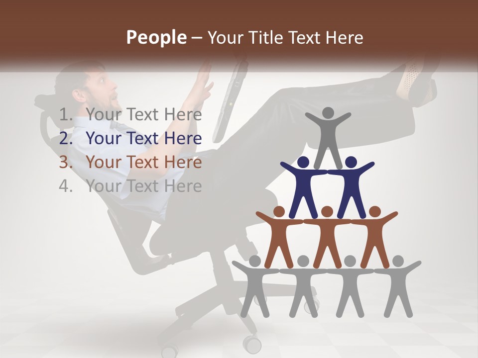 Notebook Communication Businessperson PowerPoint Template