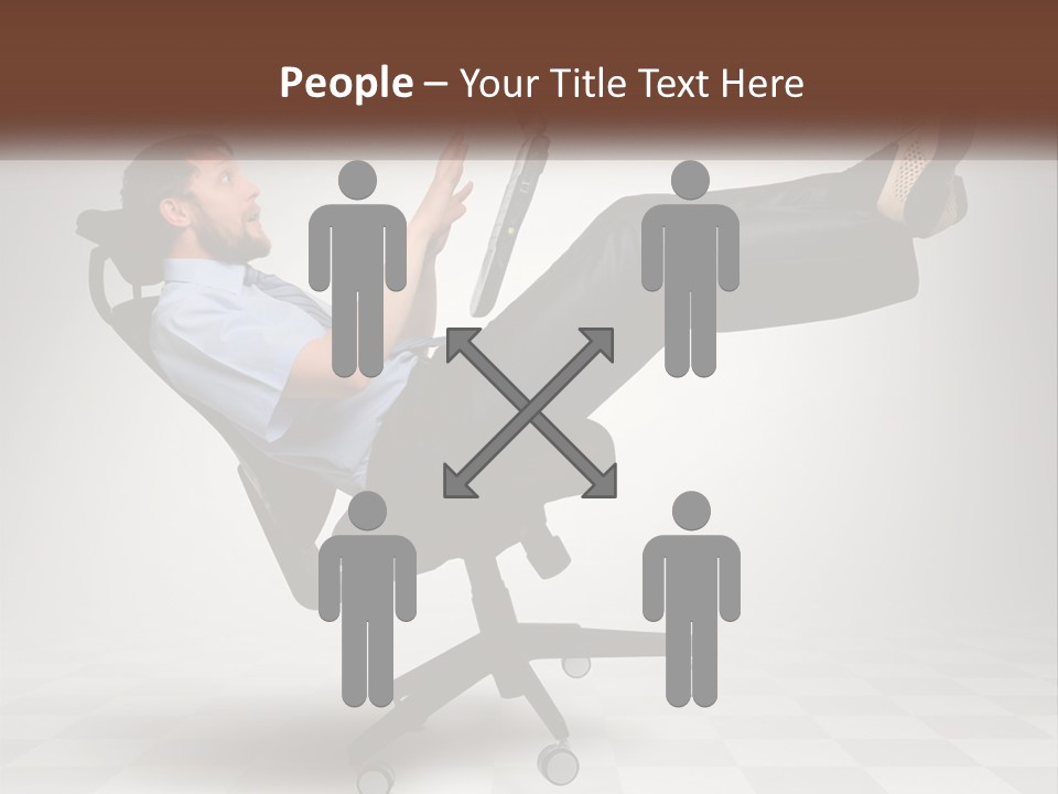 Notebook Communication Businessperson PowerPoint Template