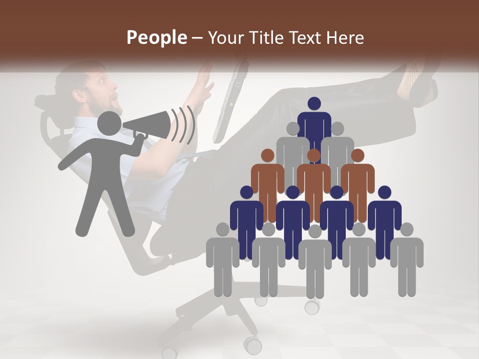 Notebook Communication Businessperson PowerPoint Template