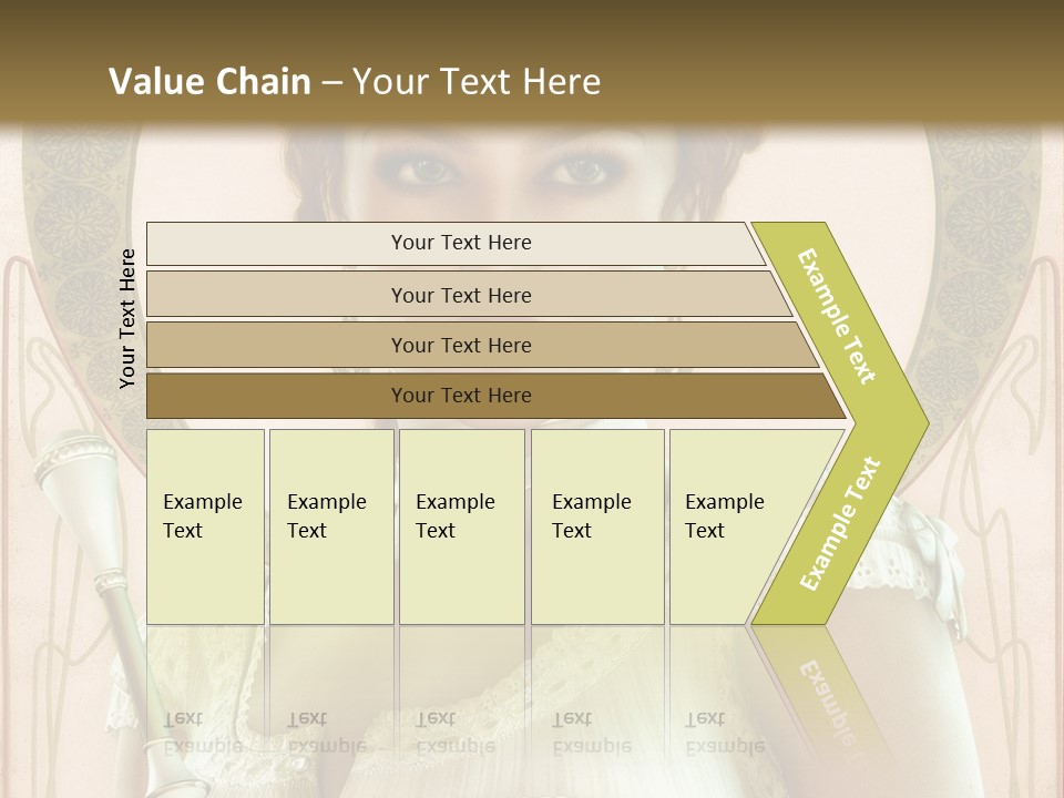 Ornament Paris Lacy PowerPoint Template