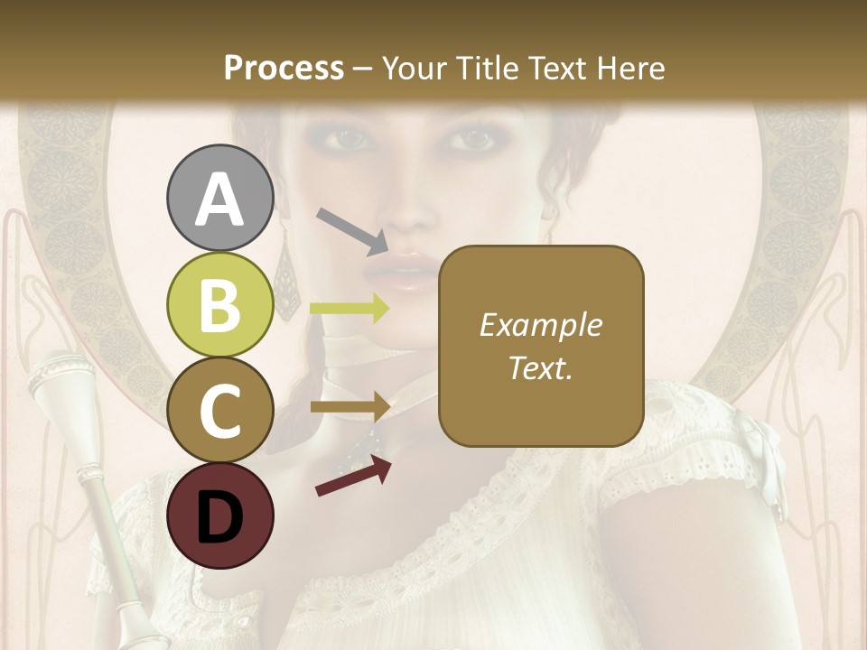 Ornament Paris Lacy PowerPoint Template