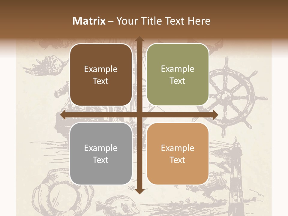 Retro Antique Captain PowerPoint Template