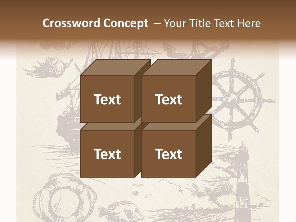 Retro Antique Captain PowerPoint Template