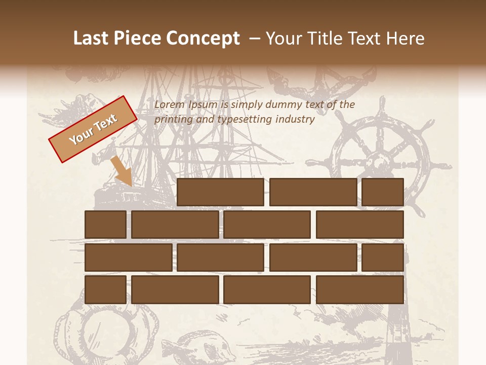 Retro Antique Captain PowerPoint Template