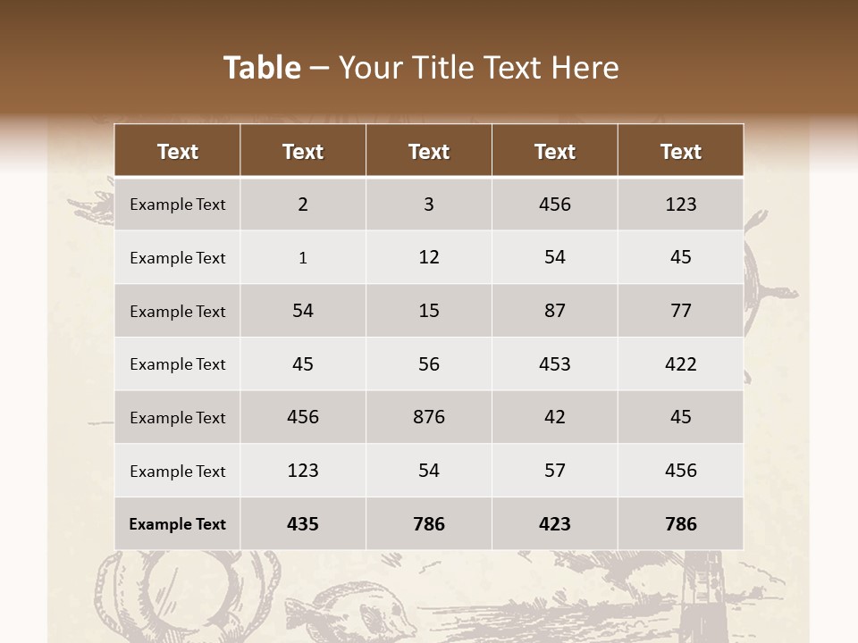 Retro Antique Captain PowerPoint Template