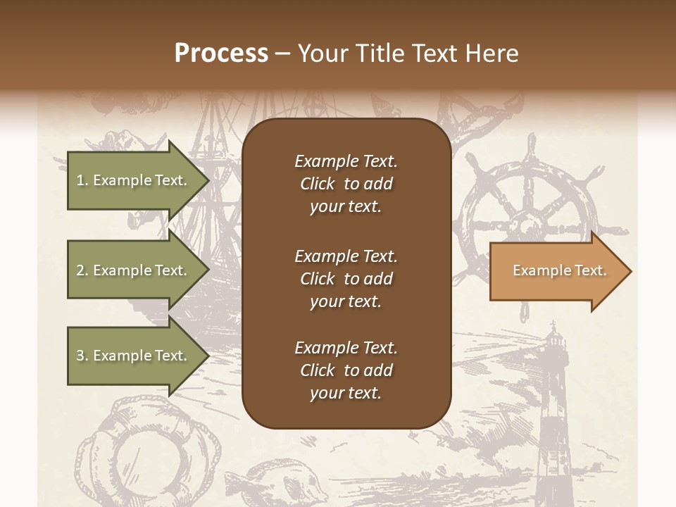 Retro Antique Captain PowerPoint Template