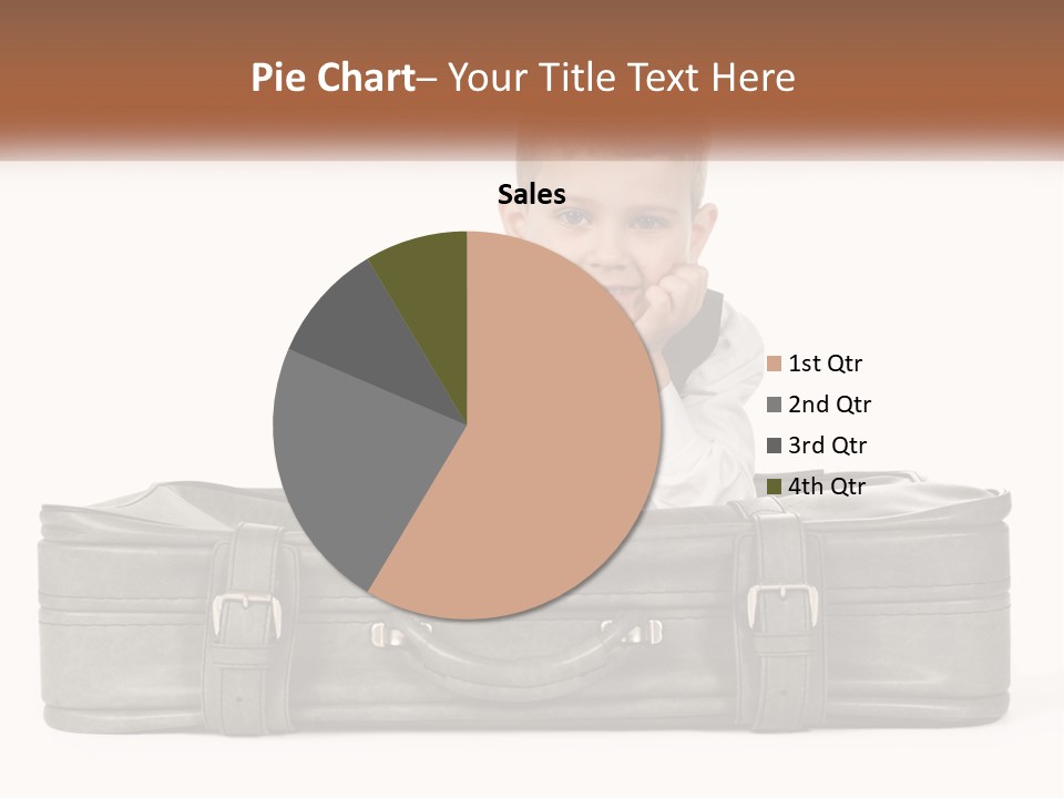 Tourism Head Luggage PowerPoint Template